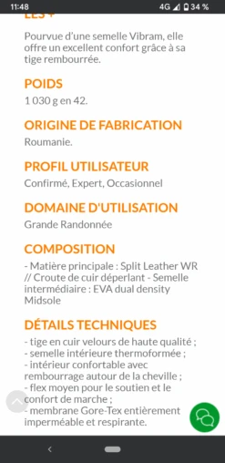 Millet G Trek 3 GTX M 9 Millet G Trek 3 GTX M -Millet Soldes Boutique 6 2