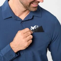 Millet Chemise Randonnée Homme WANAKA LS SHIRT -Millet Soldes Boutique chemise randonnee homme wanaka ls shirt 3